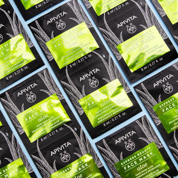 Apivita – Express Beauty Aloe Moisturizing & Refreshing Face Mask