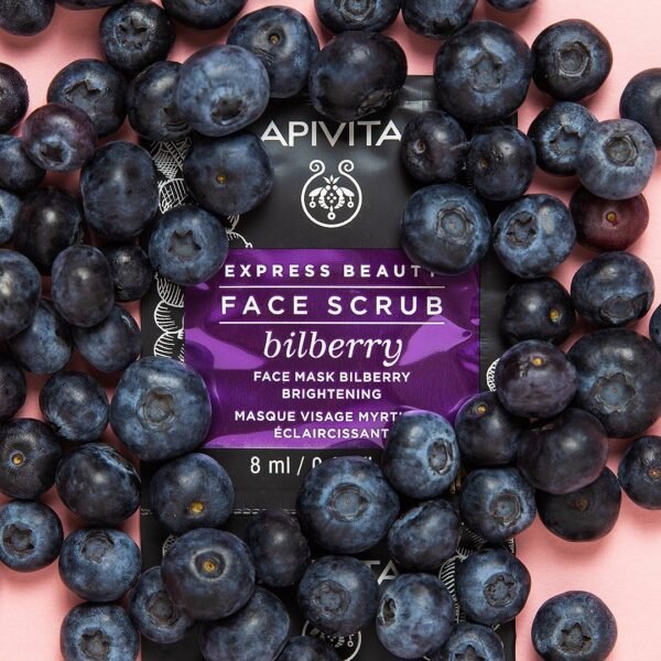Apivita – Express Beauty Bilberry Brightening Face Scrub