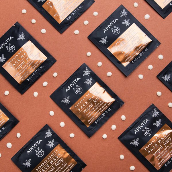 Apivita- Express Beuaty Royal Jelly Firming & Revitalizing Face Mask