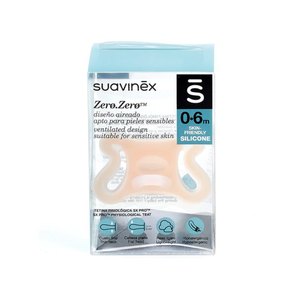 Suavinex – Biberon Silikoni Zero Zero (0-6m)