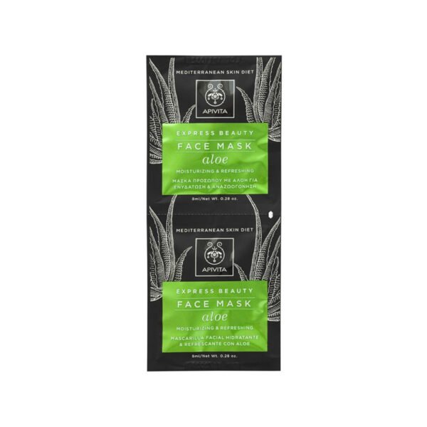 Apivita – Express Beauty Aloe Moisturizing & Refreshing Face Mask