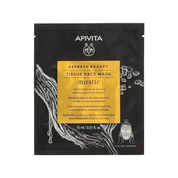 Apivita – Express Beauty Mastic Tissue Face Mask Mastic Firming & Lifting Effect