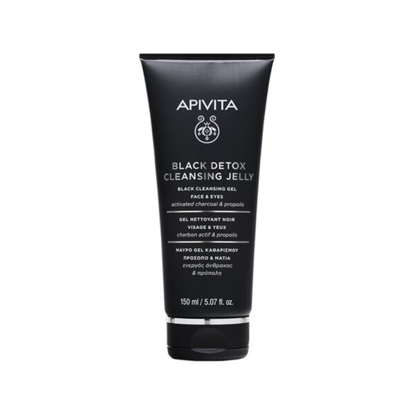 Apivita – Face Cleansing Black Cleansing Gel – Face & Eyes