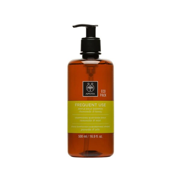 Apivita – Gentle Daily Shampoo Eco Pack