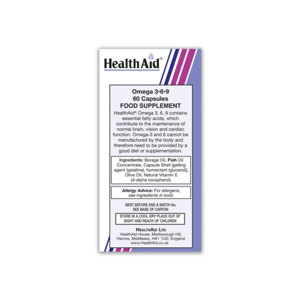 Health Aid – Omega 3-6-9