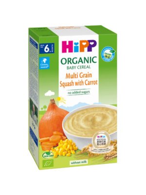 Hipp – Muhalebi Drithërash me Kungull dhe Karota (6m+)