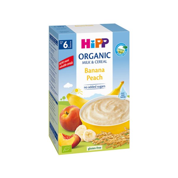 Hipp – Muhalebi me Banane dhe Pjeshkë (4m+)