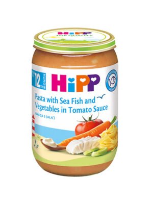 Hipp – Pasta me Peshk Deti dhe Perime në Salce Domate (12m+)