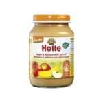 Holle – Pure me mollë, banane dhe kajsi (6m+)