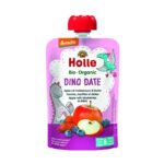 Holle – Dino Date Pure frutash mollë, boronicë dhe hurma arabie (6m+)