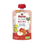 Holle – Red Bee Pure frutash mollë dhe luleshtrydhe (8m+)