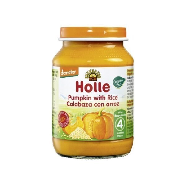 Holle – Pure me kungull dhe oriz (4m+)