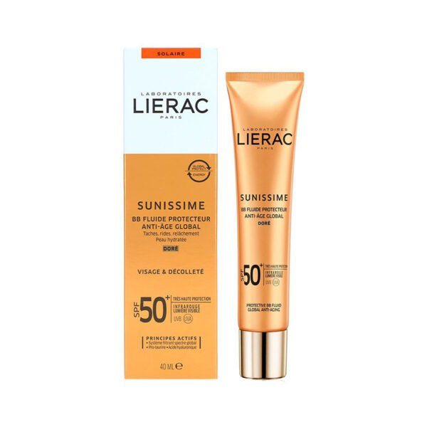 Lierac – Sunissime fluid energjizues dhe mbrojtës me ngjyrë SPF 50