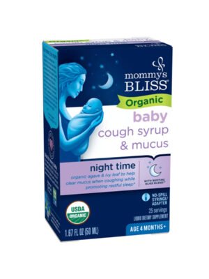 Mommy’s Bliss – Organic Baby Cough Syrup Night Time