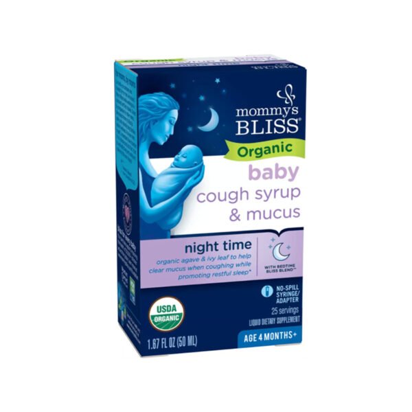 Mommy’s Bliss – Organic Baby Cough Syrup Night Time