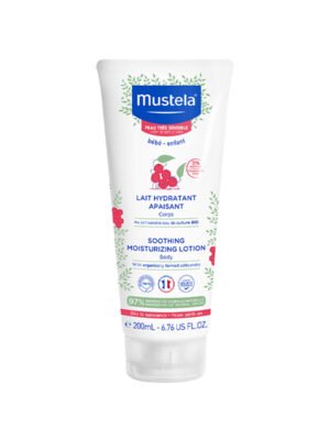 Mustela – Qumësht trupi për lëkura shumë të ndjeshme (0m+)