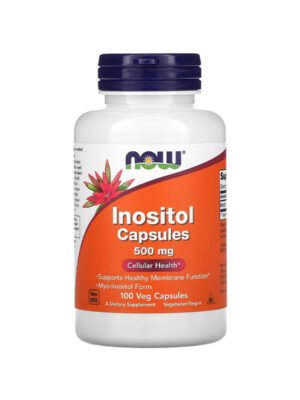 Now – Inositol capsules 500mg