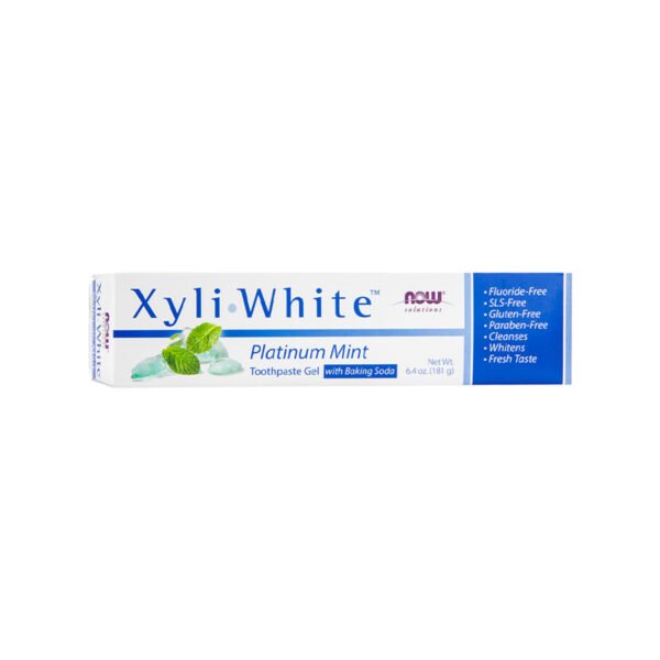 Now – XyliWhite Platinum Mint Toothpaste Gel with Baking Soda