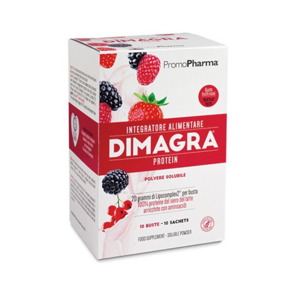 Promo Pharma – Dimagra Proteinë me shije frutash