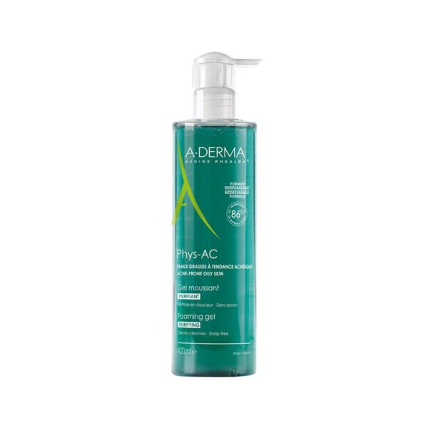 A-Derma – Phys-Ac Purifying Foaming Gel