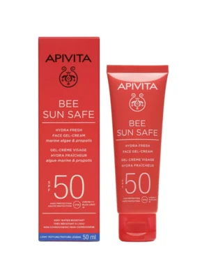 Apivita – Bee Sun Safe Hydra Fresh Face Gel Cream (SPF 50)