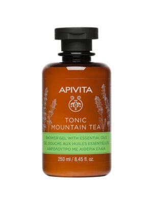 Apivita – Tonic Mountain Tea Shower Gel with Essential Oils