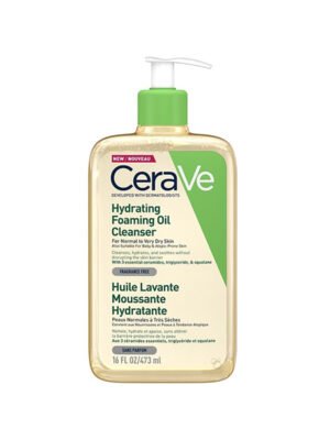 CeraVe – Hydrating Foaming Oil Cleanser (Normal to Very Dry Skin)