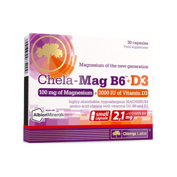 Olimp Labs – Chela Mag B6 + D3