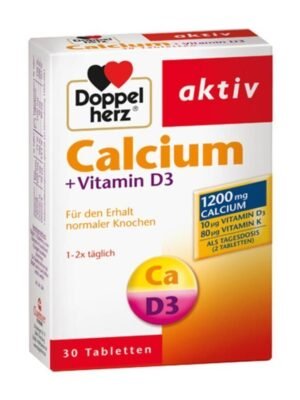 DoppelHerz – Calcium +D3