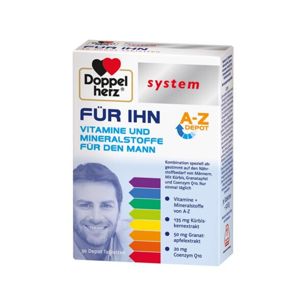 DoppelHerz – Vitamina dhe minerale për meshkuj