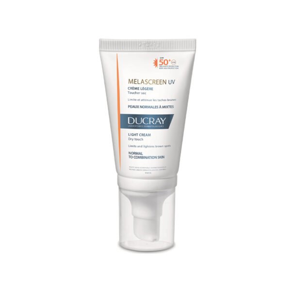 Ducray – Melascreen Krem për mbrojtje ndaj diellit për lëkura normale mikse (SPF 50+)