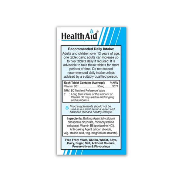 Health Aid – Vitamin B6