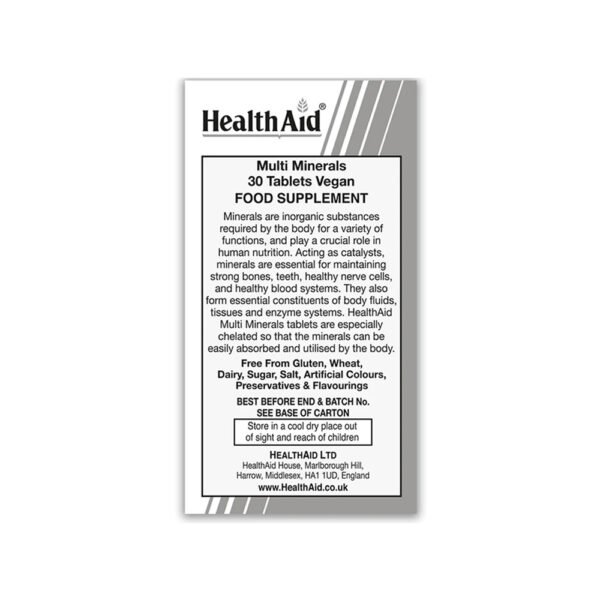 Health Aid – Multiminerals