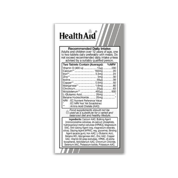 Health Aid – Multiminerals