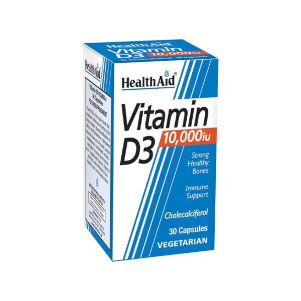 Health Aid – Vitamin D3 10,000IU