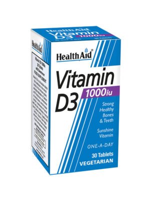 Health Aid – Vitamin D3 1000IU