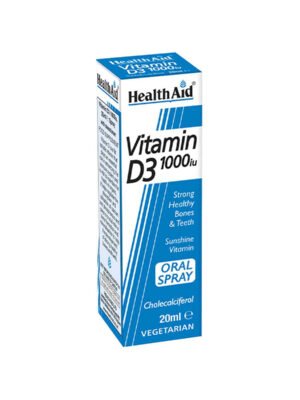 Health Aid – Vitamin D3 1000IU (spray)