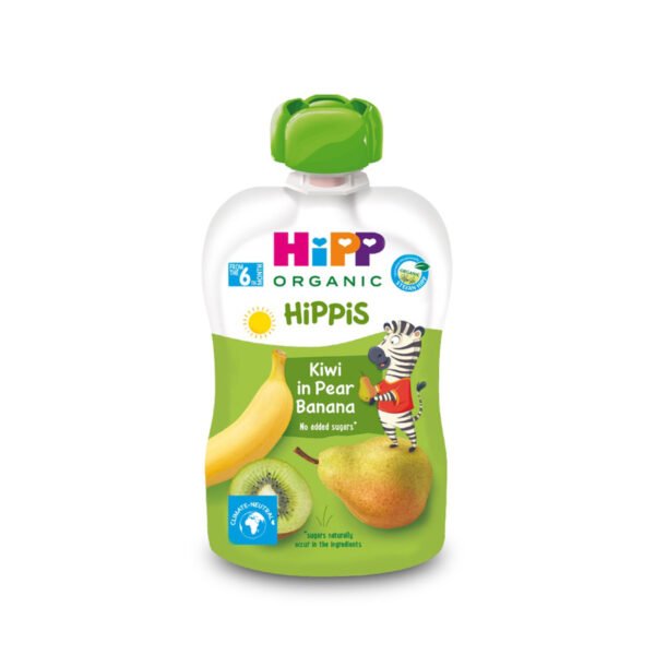 Hipp- HiPPis Kivi, dardhë dhe banane (6m+)