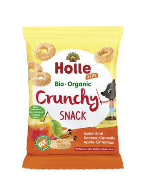 Holle – Kids Crunchy Snack me mollë dhe kanellë (3 vjeç+)