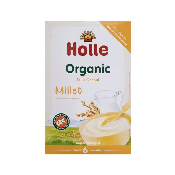 Holle – Organic Milk Cereal with Millet (6m+)