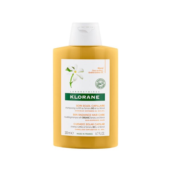 Klorane – Sun Radiance Shampo riparuese për flokët e ekspozuar ndaj diellit