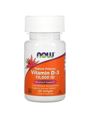 Now – Vitamin D-3 10,000 IU