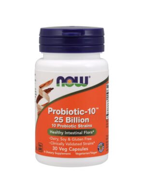 Now – Probiotic-10 25 Billion