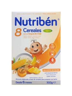 Nutriben – 8 Drithëra me mjaltë & 4 fruta (6m+)