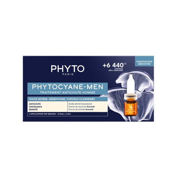 Phyto – Phytocyane Men, trajtim për rënien e flokëve tek meshkujt