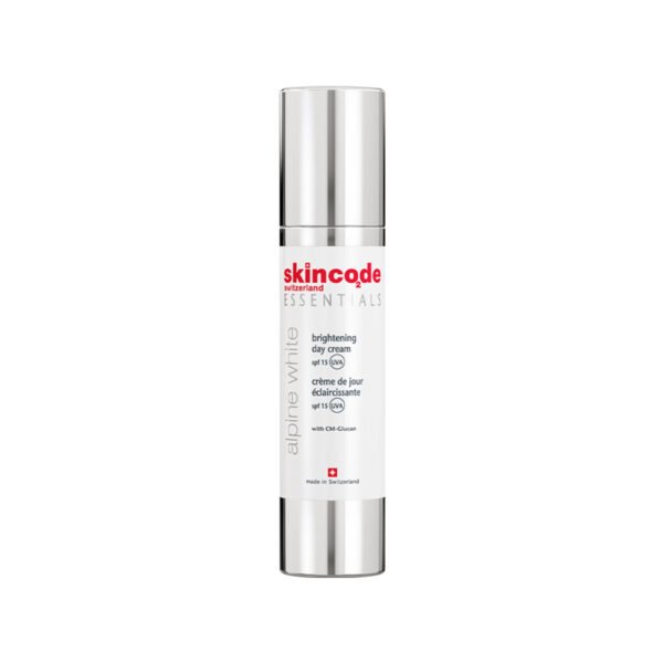Skincode – Alpine White Krem dite zbardhues (SPF 15)