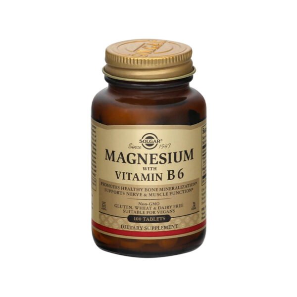 Solgar – Magnesium me Vitaminë B6