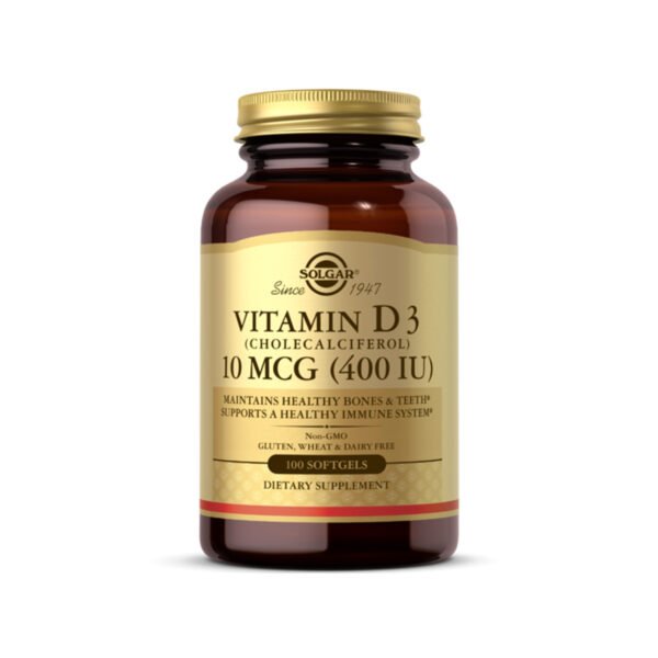 Solgar – Vitamina D3 400IU