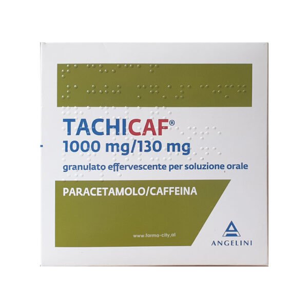 Tachicaf – Paracetamol + kafeinë (1000mg/130mg)