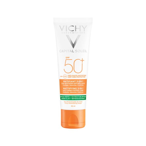 Vichy – Capital Soleil Mattifying 3-in-1 (SPF 50+)
